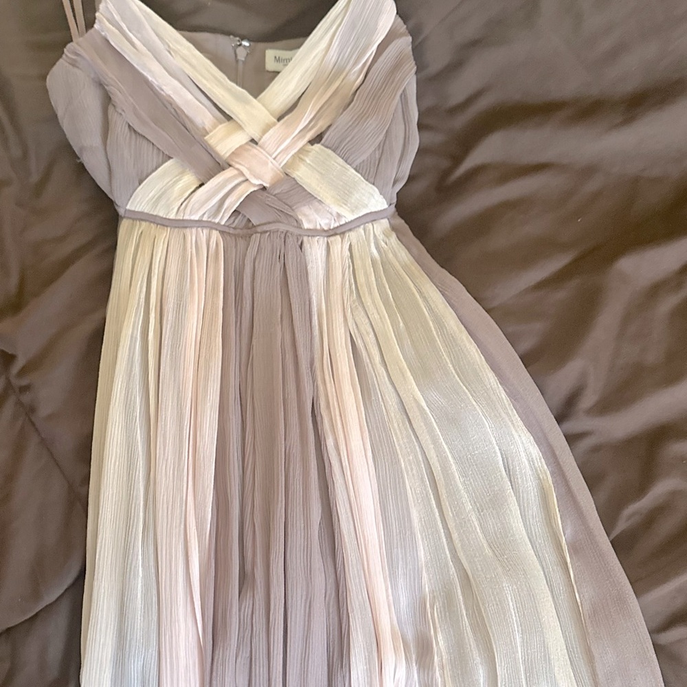 Delicate, Floaty Maternity Dress - image 3